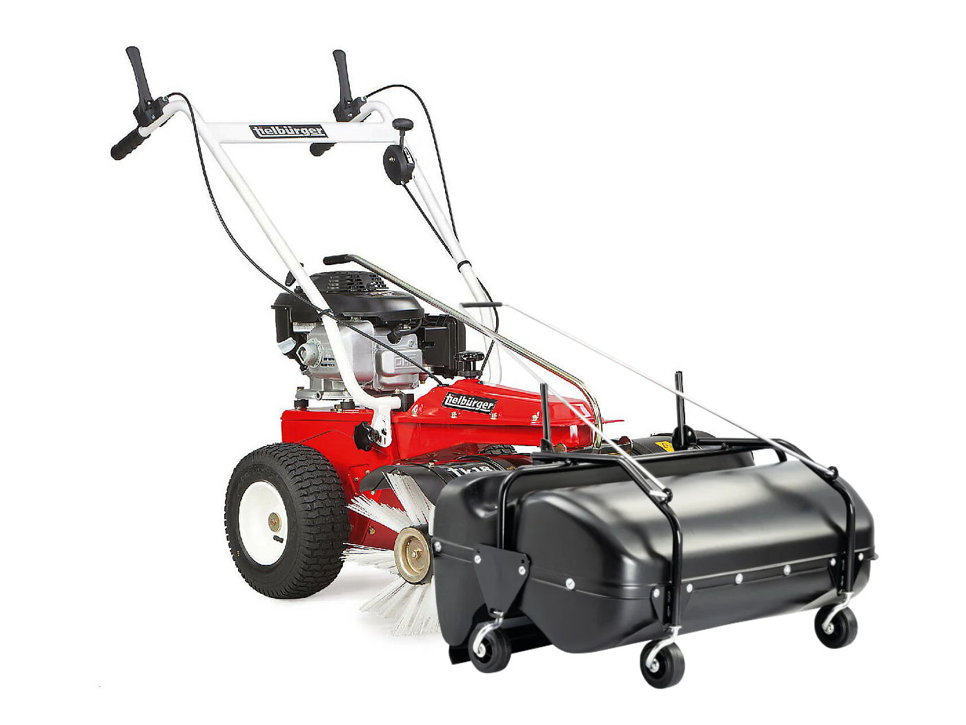 Benzin-Kehrmaschine 80 cm Profi - Thumbnail 3