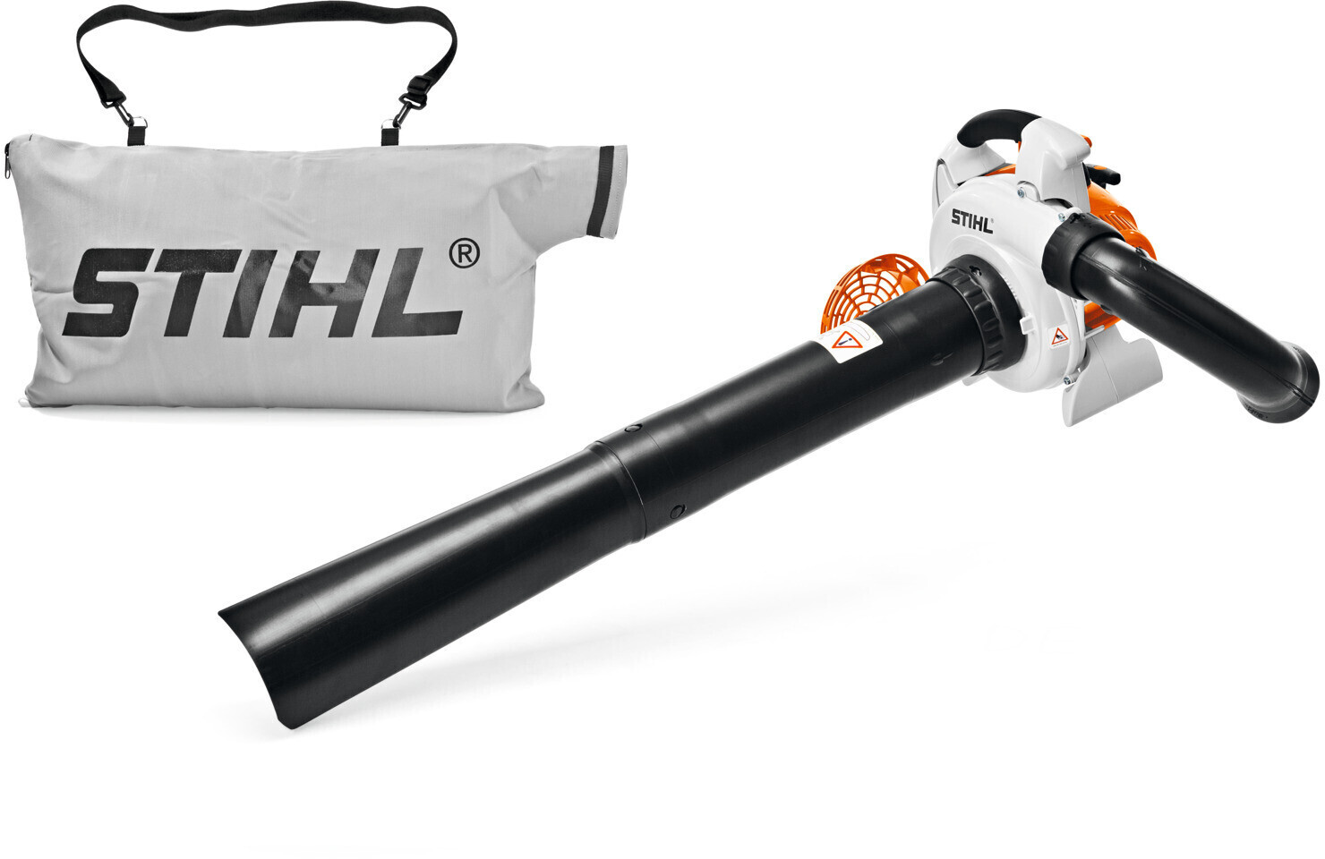 Benzin-Saughäcksler mit Fangsack - Bild 1