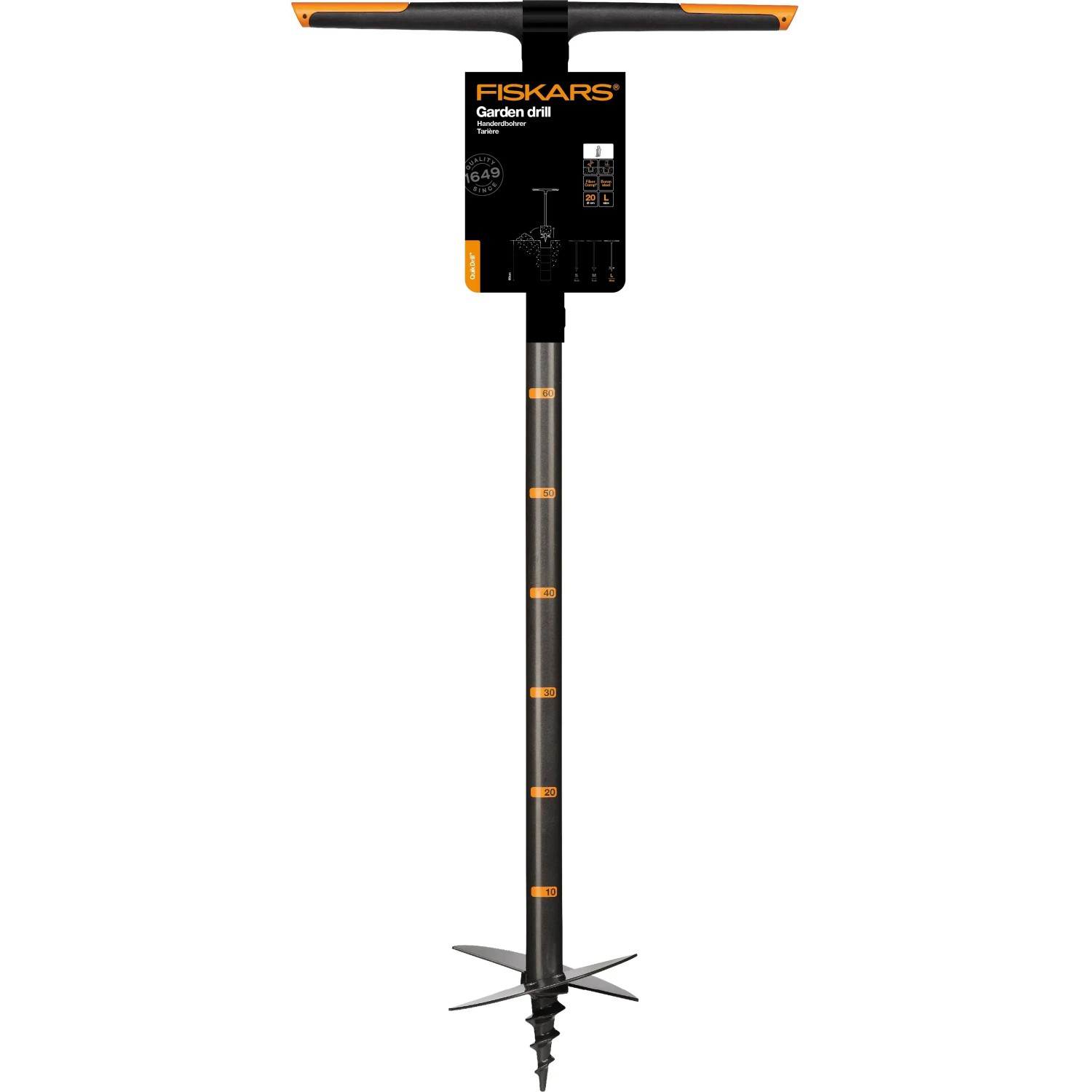 Hand-Erdbohrer 150mm - Thumbnail 4