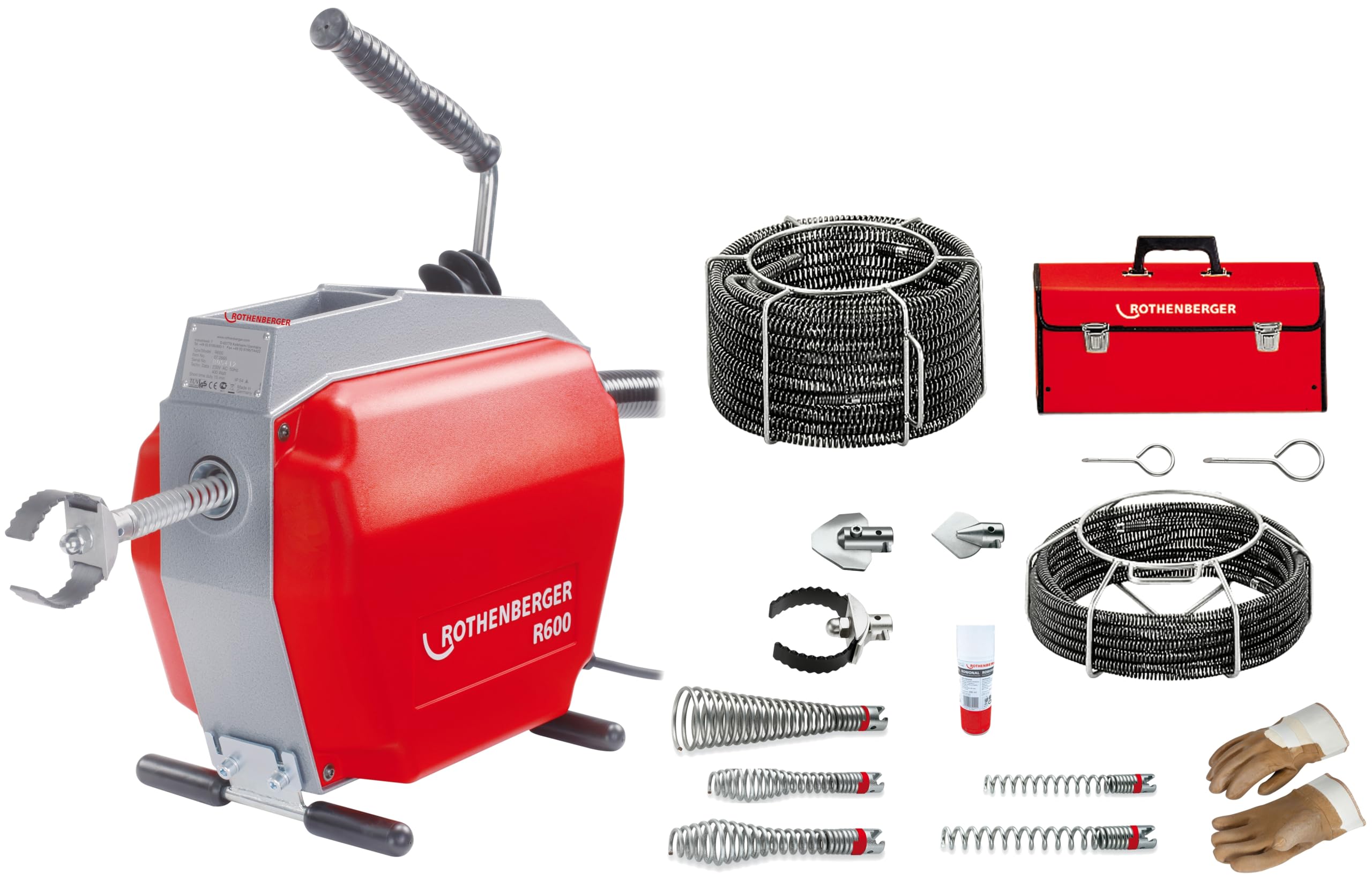 Rohrreinigungsmaschine Elektro 20-150 mm - Thumbnail 2