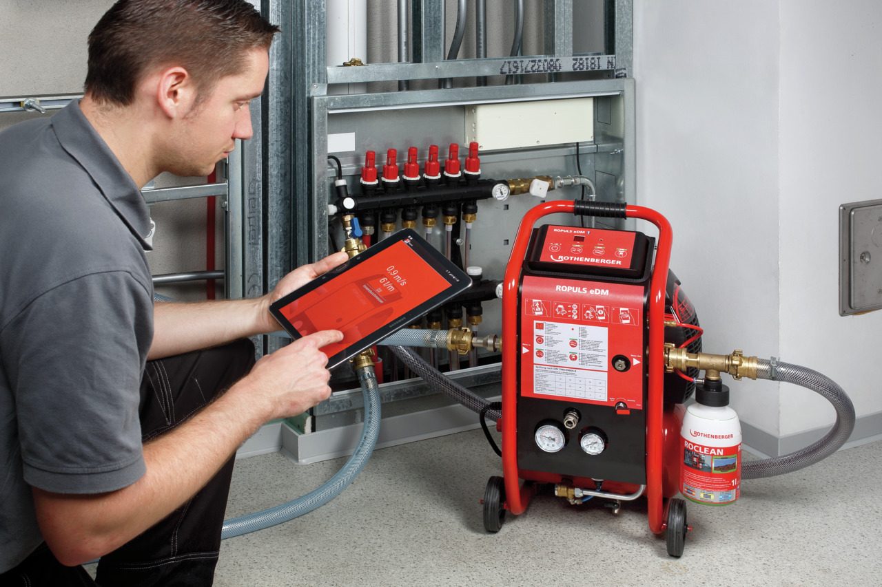 Spülkompressor für Rohre & Heizungen - Thumbnail 4